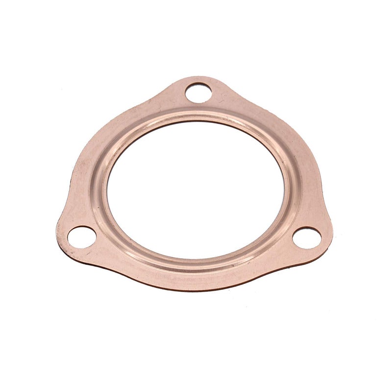 TAKPART 2 1/2"" Copper Header Exhaust Collector Gaskets 2.5 inch Exhaust Gaskets Compatible for SBC BBC 302 350 454 - Image 2